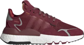 Adidas 3M x Nite Jogger J 'Burgundy' sneakers, red