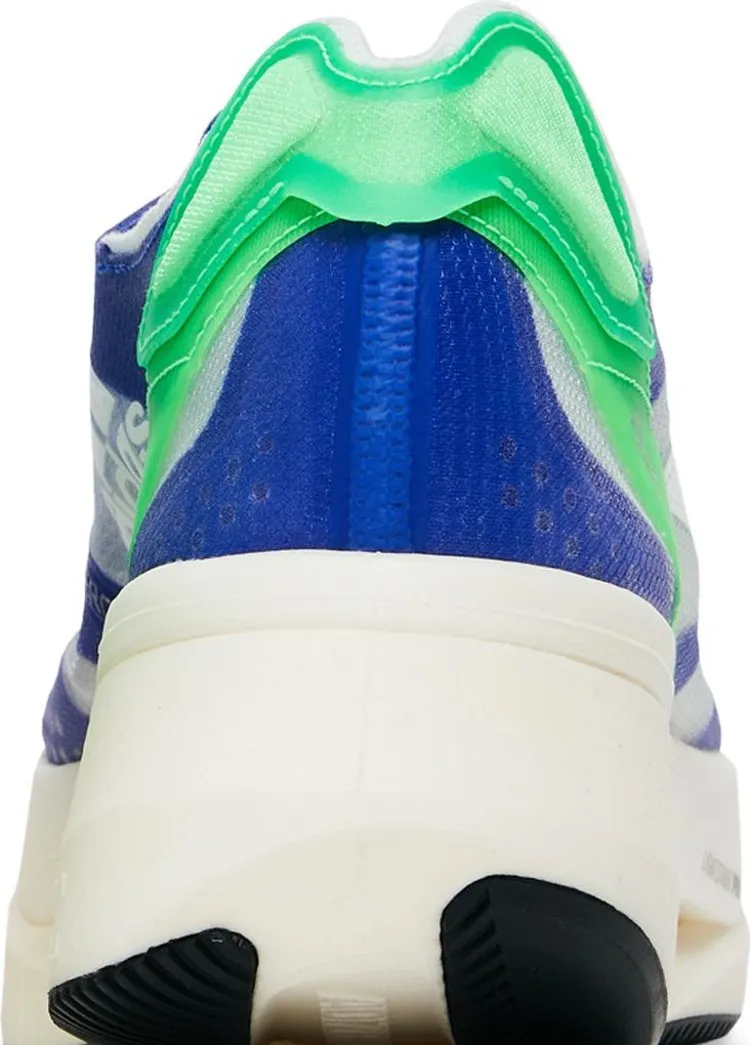 Adidas Adizero Prime X 'Sonic Ink Screaming Green' Sneakers, Purple