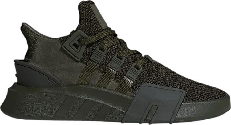 Adidas EQT Bask ADV 'Night Cargo' sneakers, green