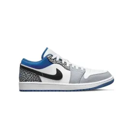 Air Jordan 1 Low 'True Blue / Smoke Grey Marina Blue' Sale