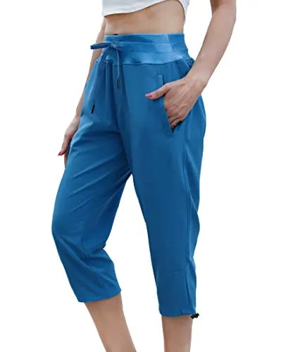 Amy Fashion - Cargo Hiking Pants Lightweight Joggers Quick Dry Capris