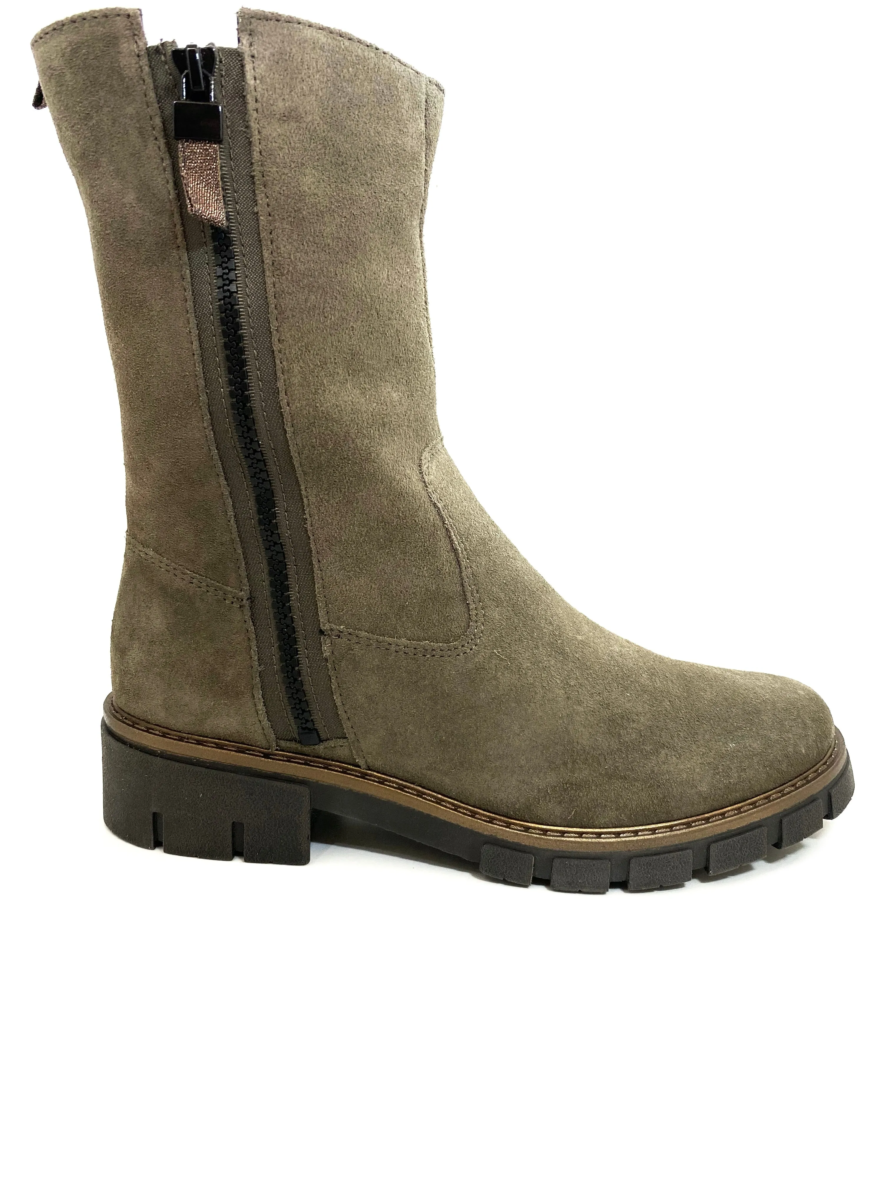 Ara ladies Dover Mid Calf  Zip Boot