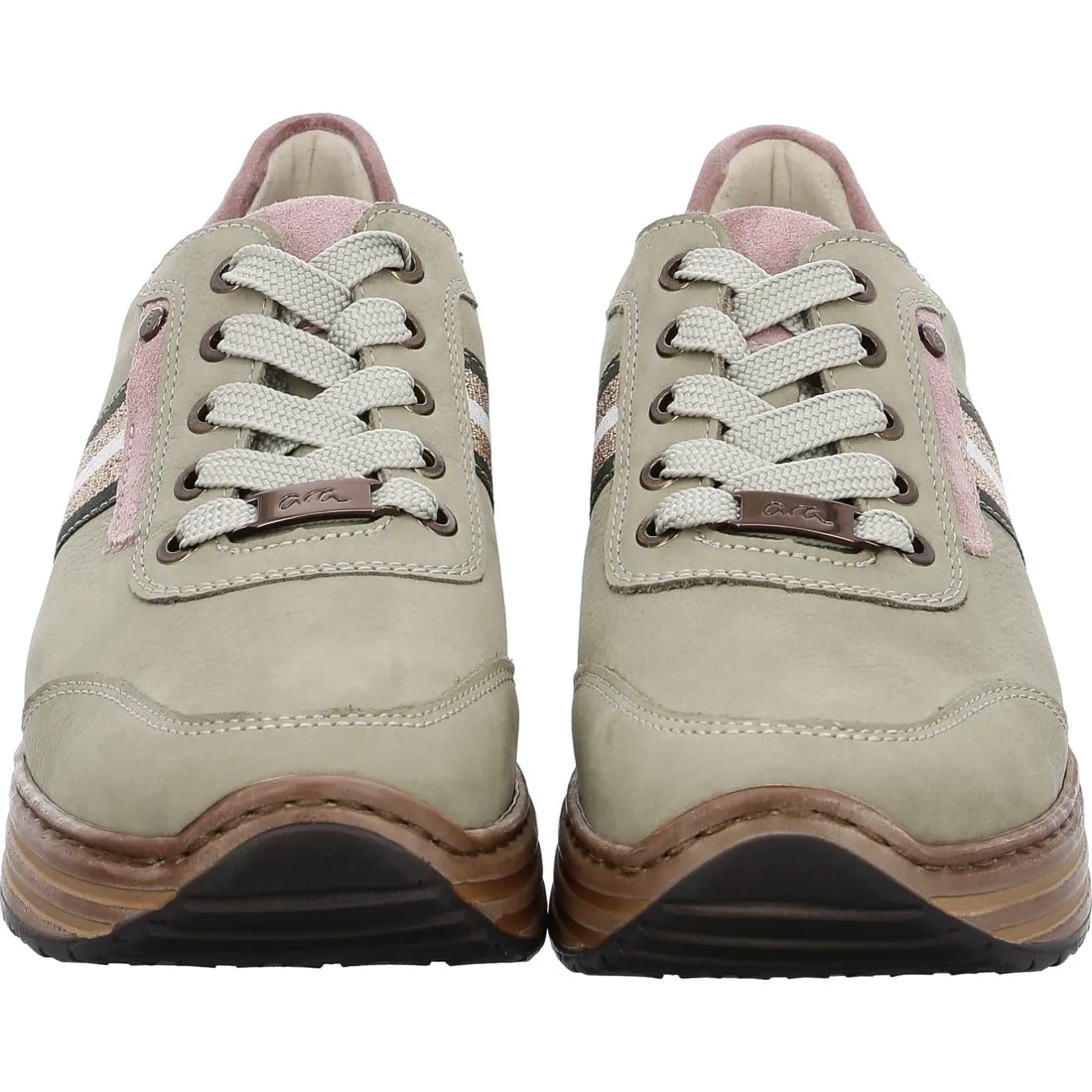 Ara Ladies Sapporo Double Sole Lace Up Sneaker