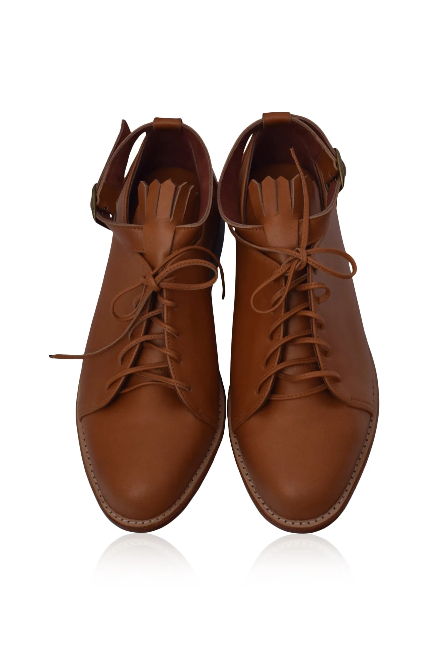 Boston Leather Oxfords