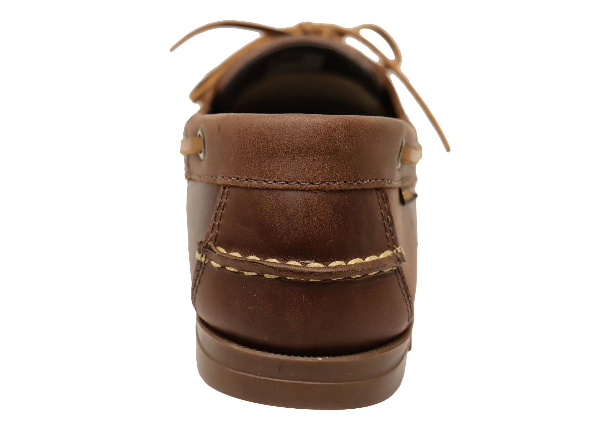 Bradok Mens Comfortable Leather Boat Shoes Made In Brazil