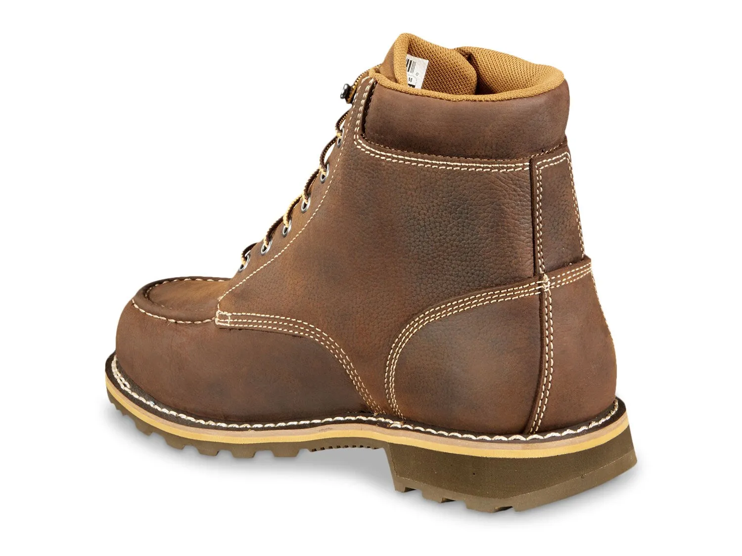 Carhartt casual leather boots, dark brown