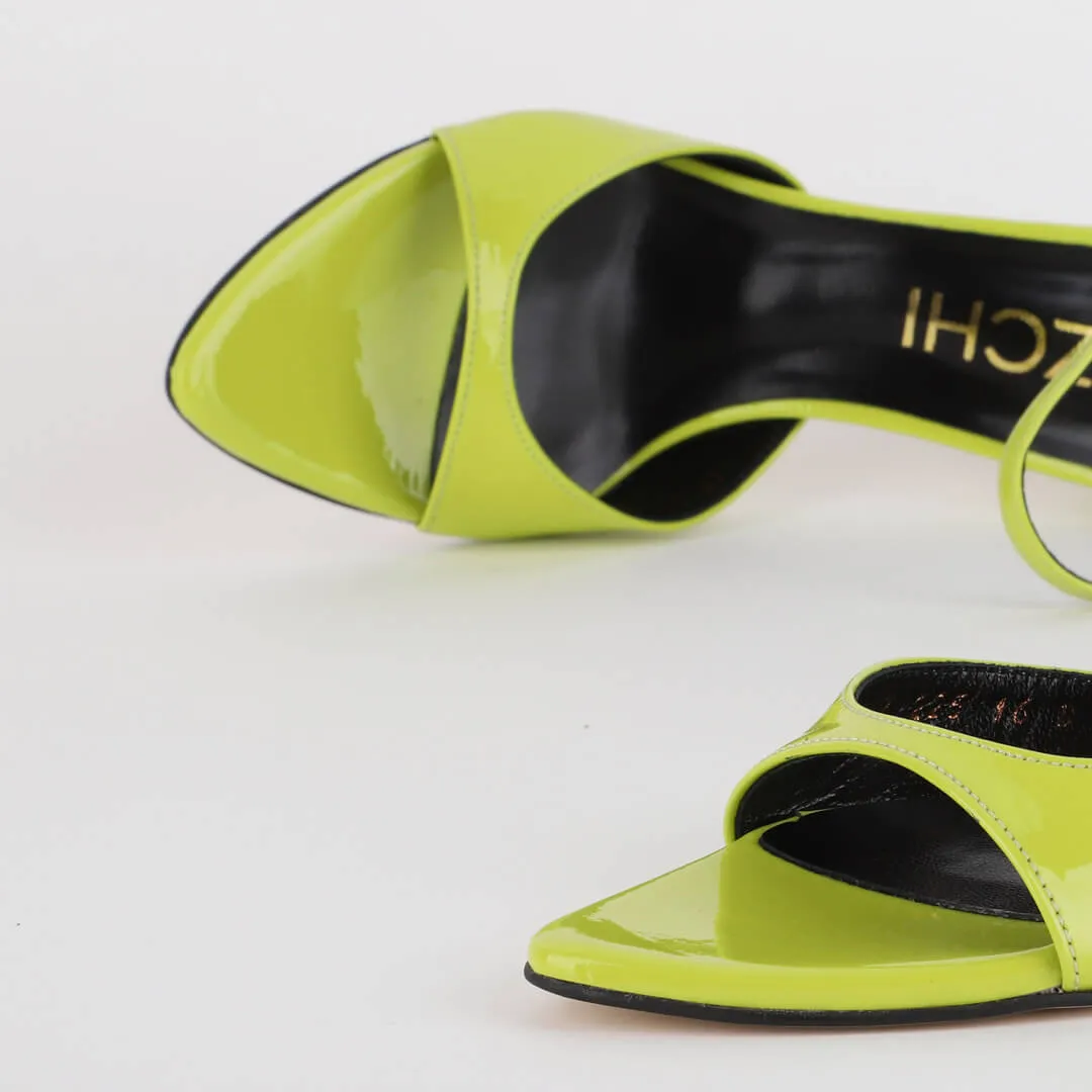 *CARLY - green, 7cm size UK 2.5