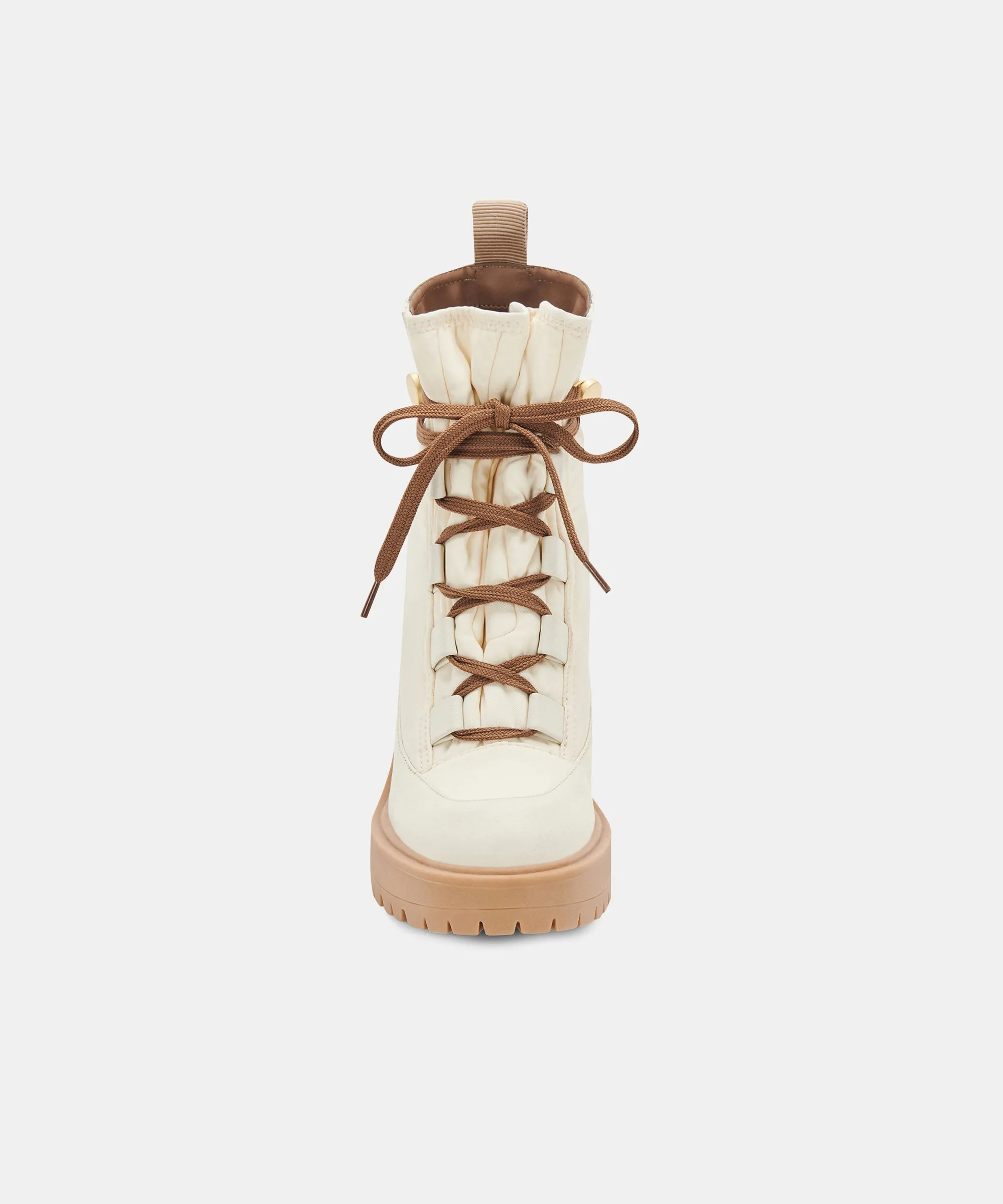 CELIDA BOOTS OFF WHITE NYLON - re:vita