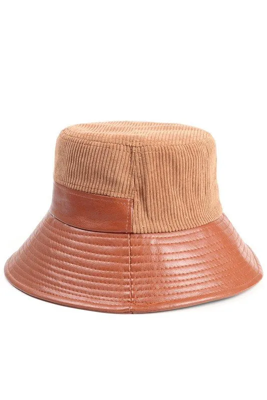 CORDUROY TRENDY CASUAL BUCKET HAT