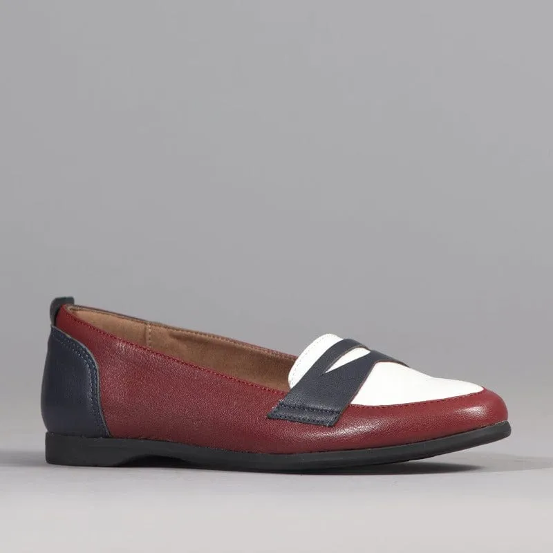 Flat Loafer in French - 12644