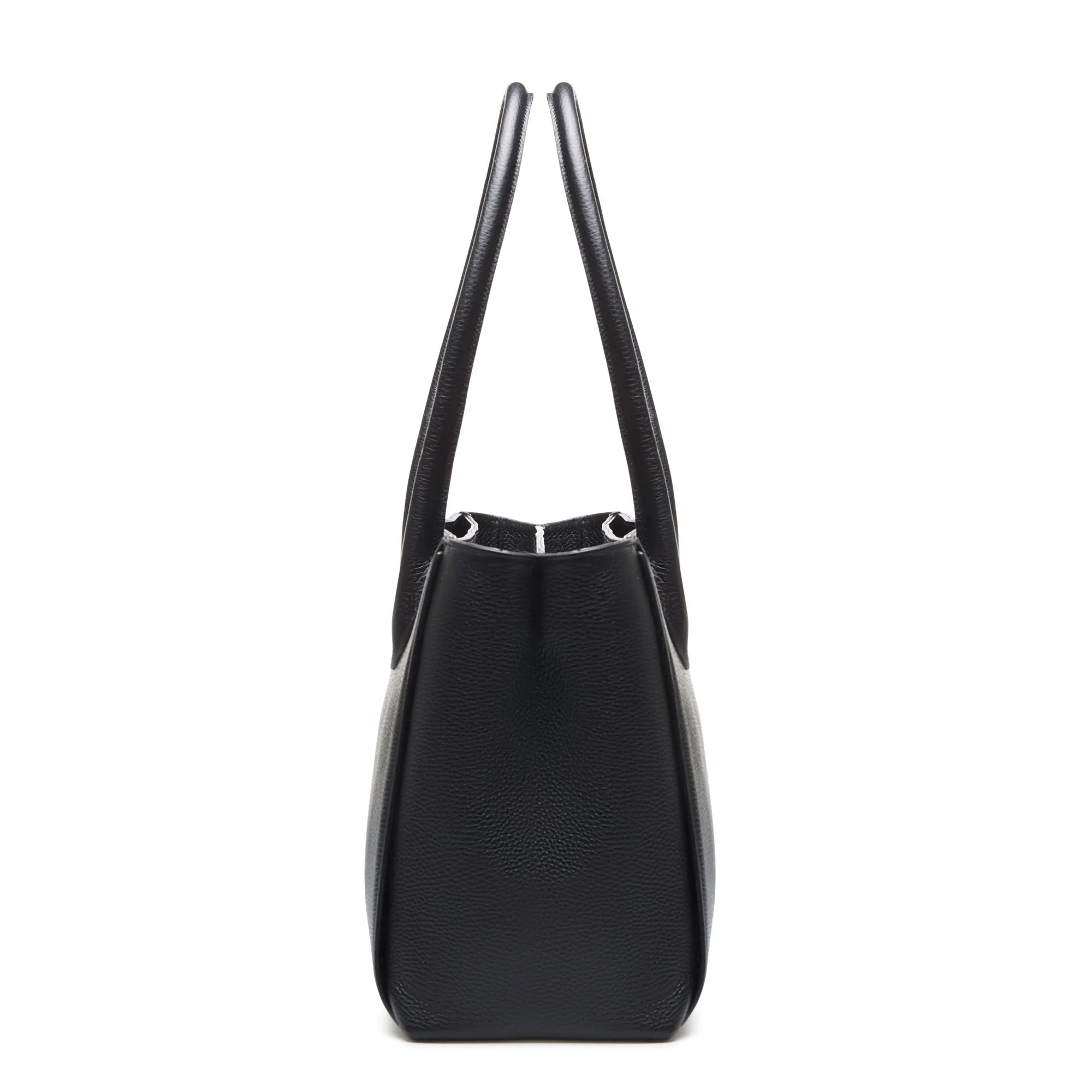 Honoré Cloe black calfskin leather handbag