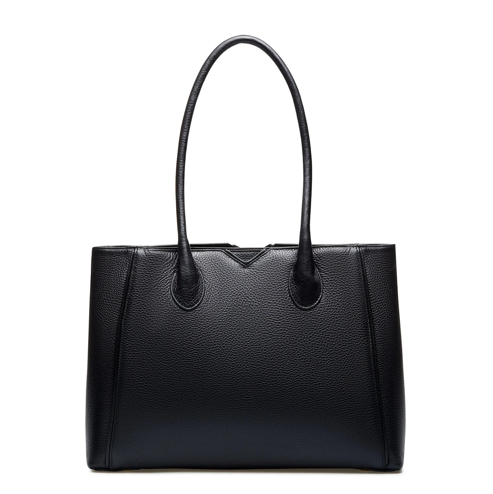 Honoré Cloe black calfskin leather handbag