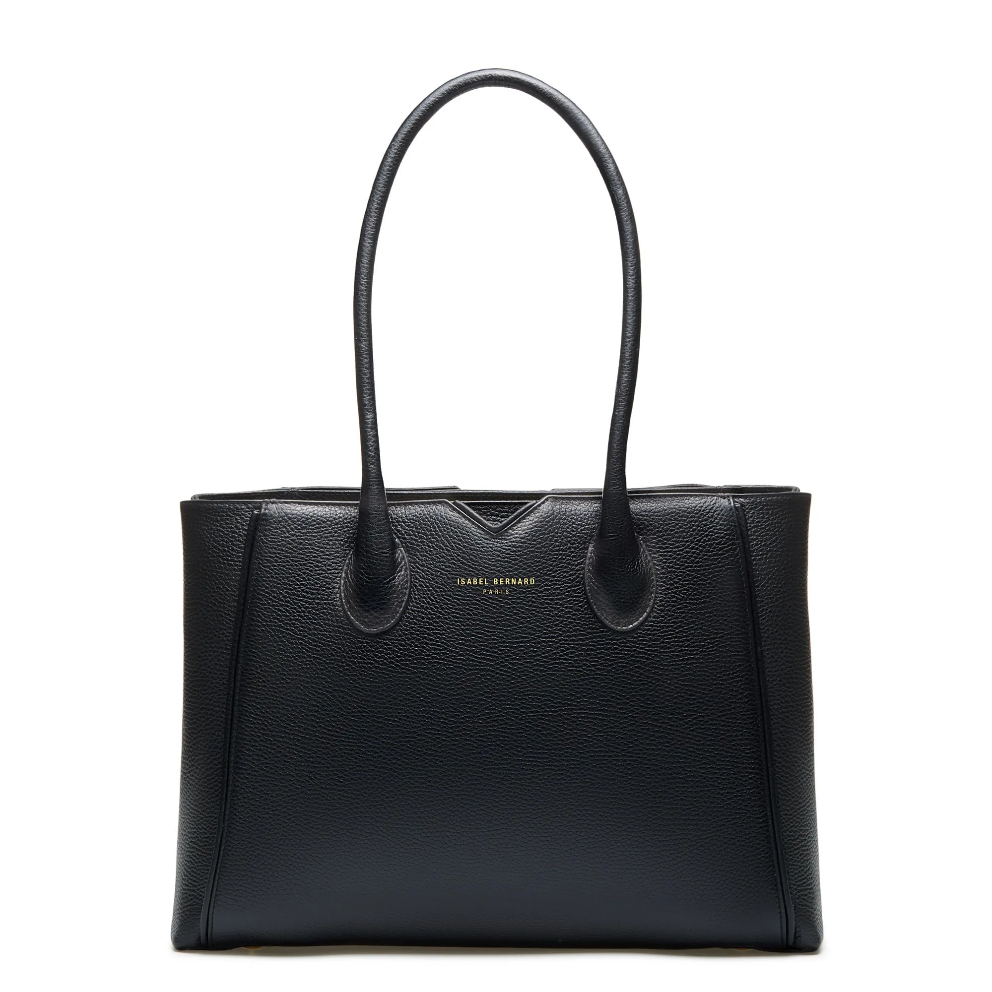 Honoré Cloe black calfskin leather handbag