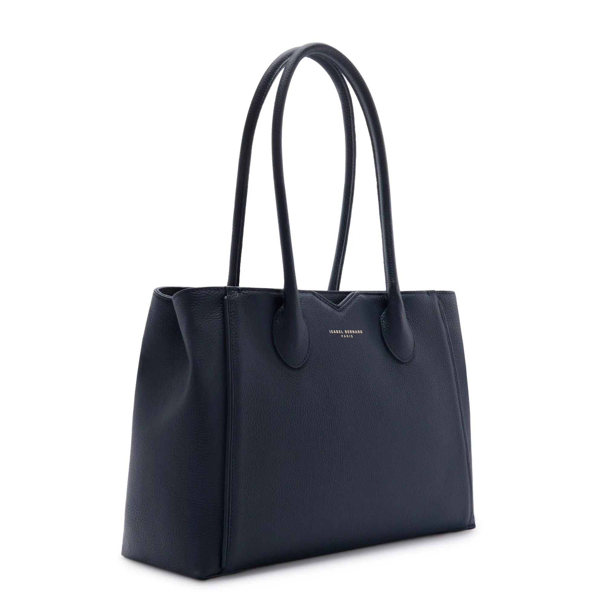 Honoré Cloe blue calfskin leather handbag