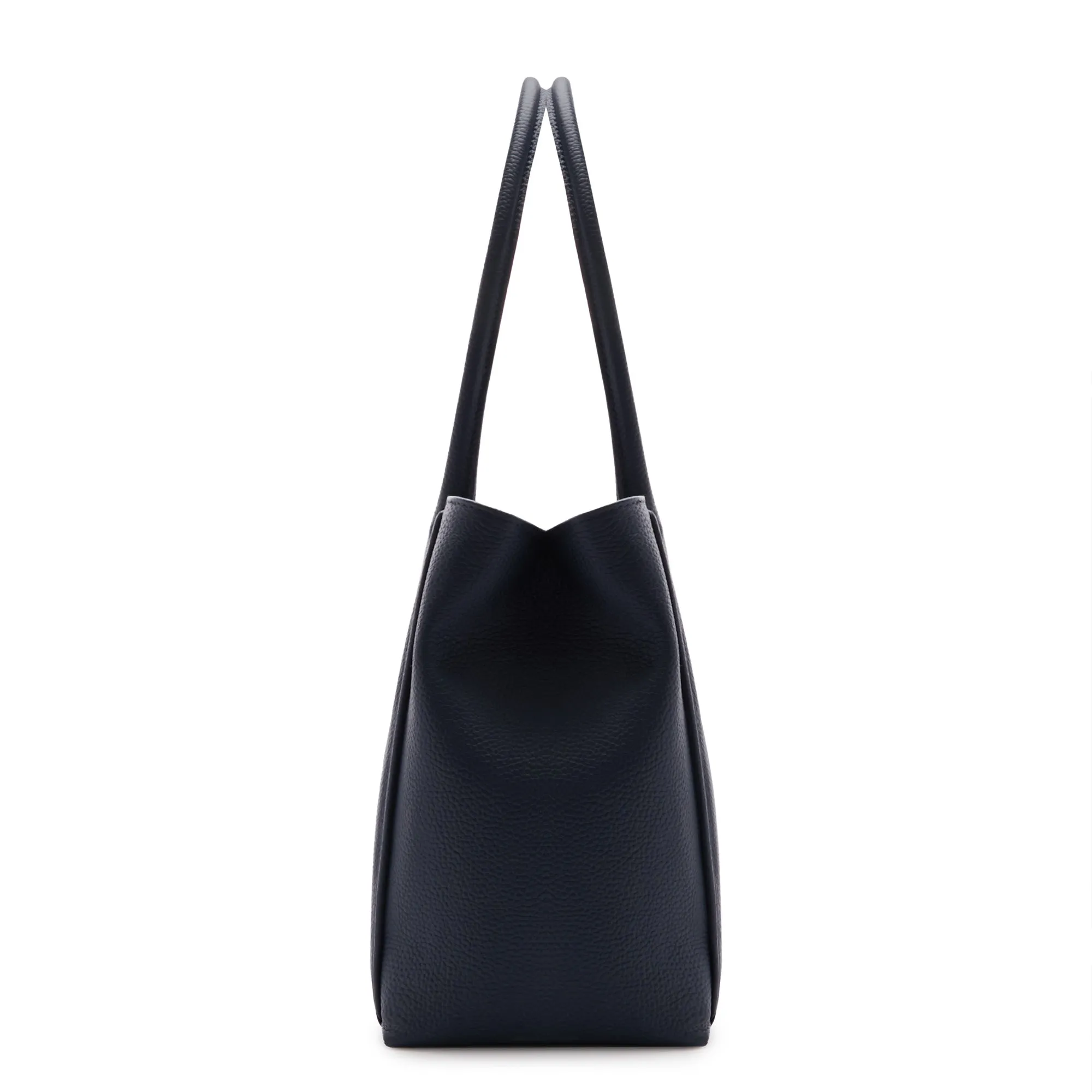 Honoré Cloe blue calfskin leather handbag