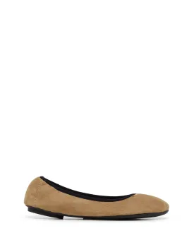 Jalna Ballet Flat Taupe