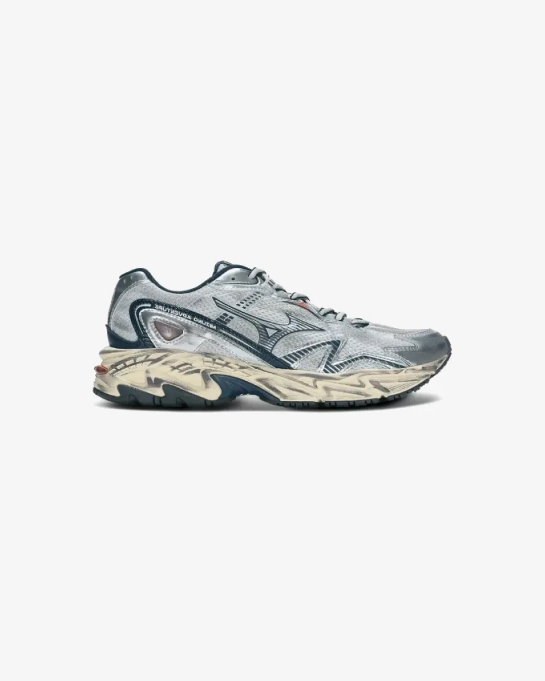 Mizuno Adventure Silver Navy Sneakers