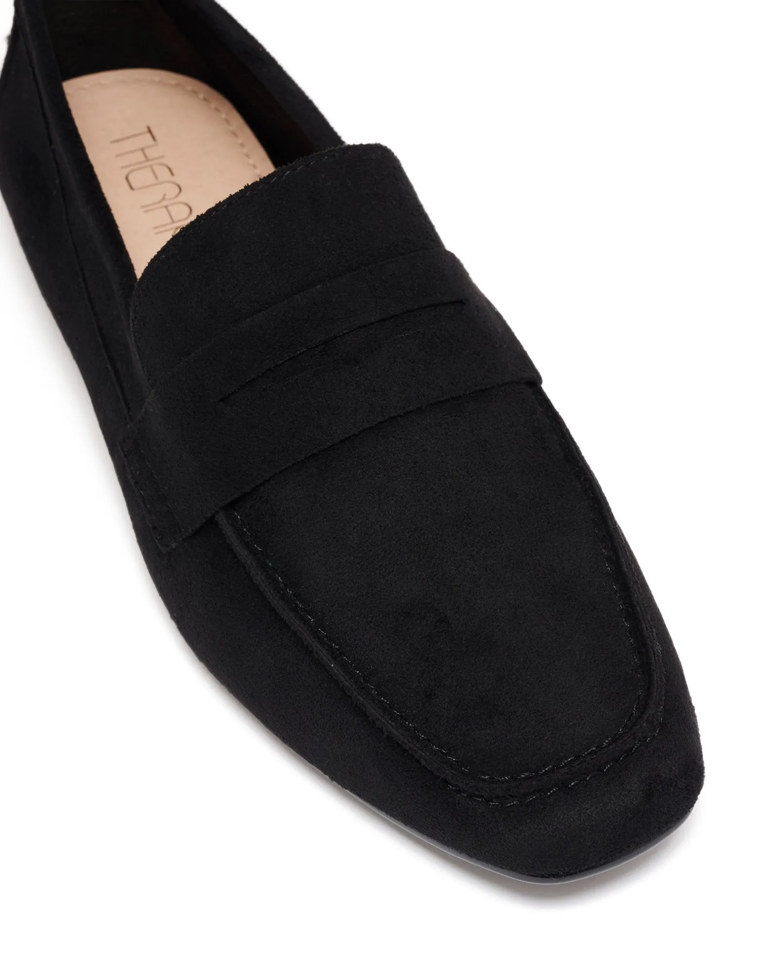 Noble Loafer Black Microsuede