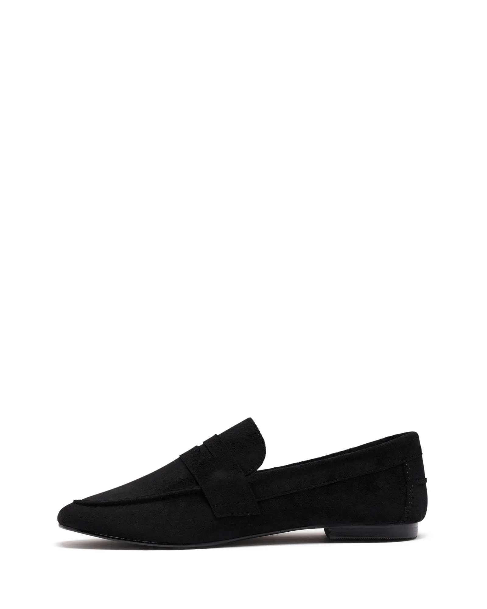 Noble Loafer Black Microsuede