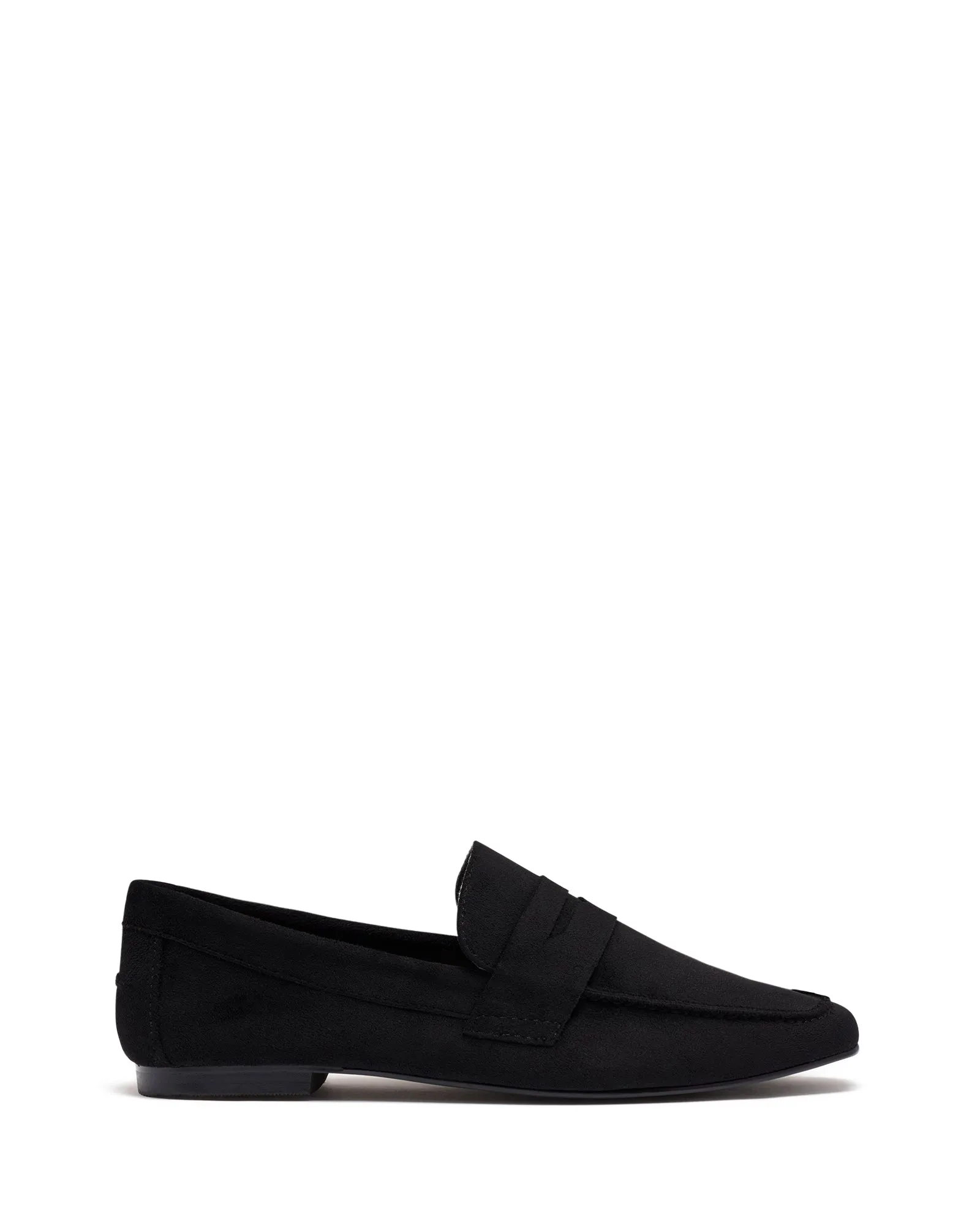 Noble Loafer Black Microsuede