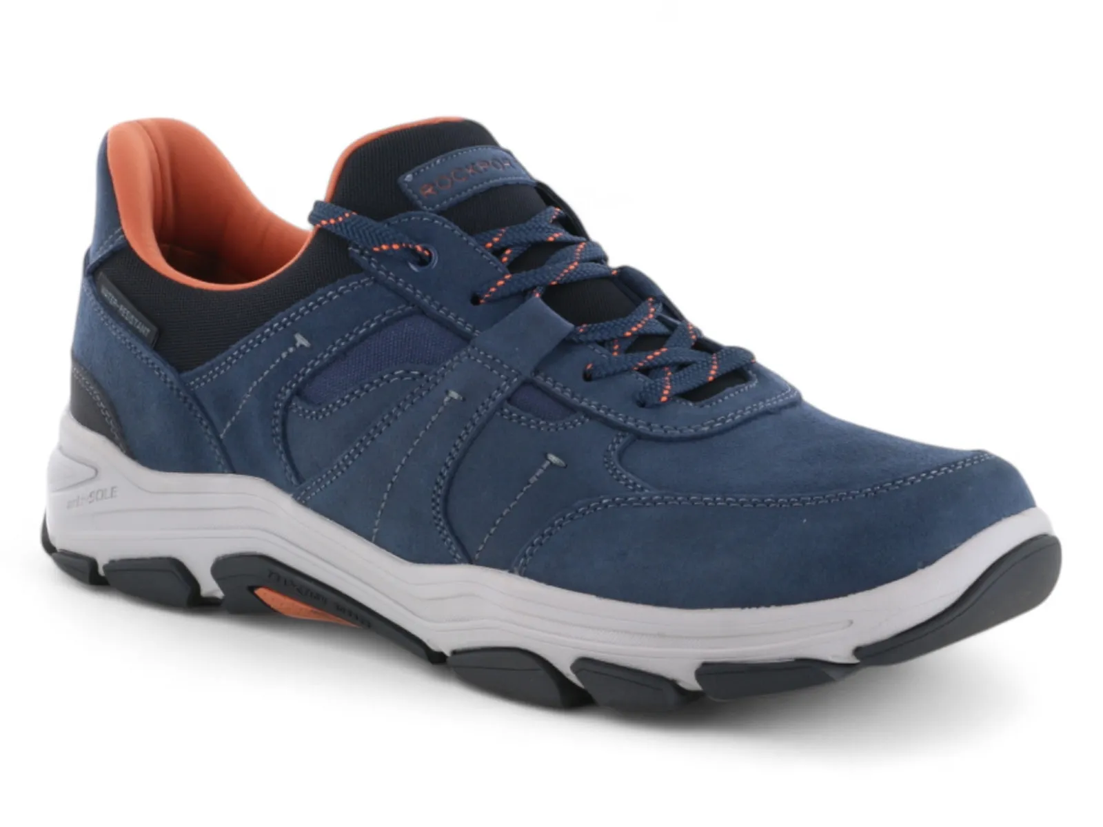 Rockport Rhett Step Activated Walking Shoes Blue