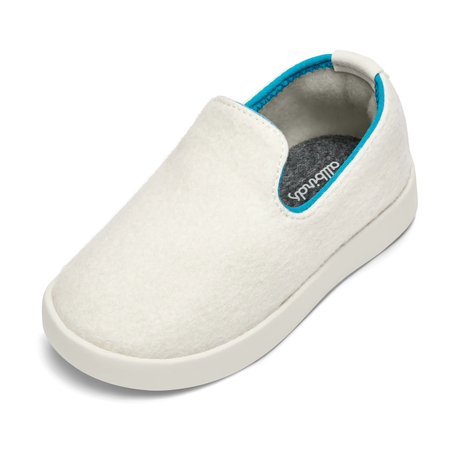 Smallbirds Wool Loungers - Big Kids - Natural White (Natural White Sole)