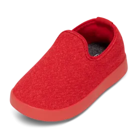 Smallbirds Wool Loungers - Little Kids - Bloom Red (Bloom Coral Sole)