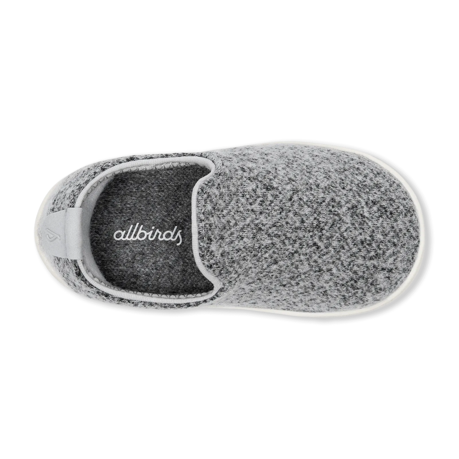 Smallbirds Wool Loungers - Little Kids - Dapple Grey (Natural White Sole)