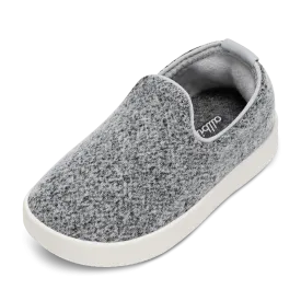 Smallbirds Wool Loungers - Little Kids - Dapple Grey (Natural White Sole)