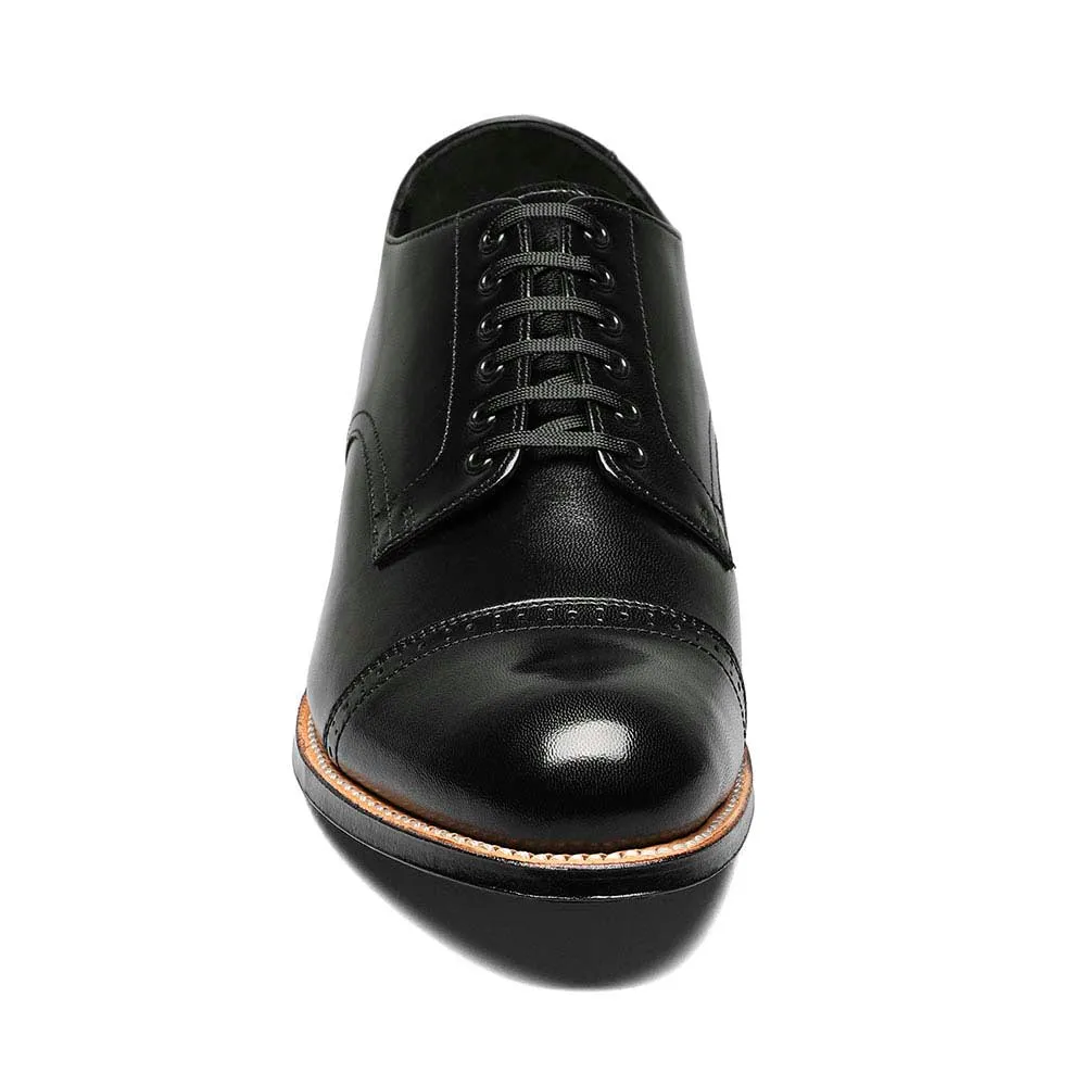 Stacy Adams Madison Black Cap Toe Oxfords