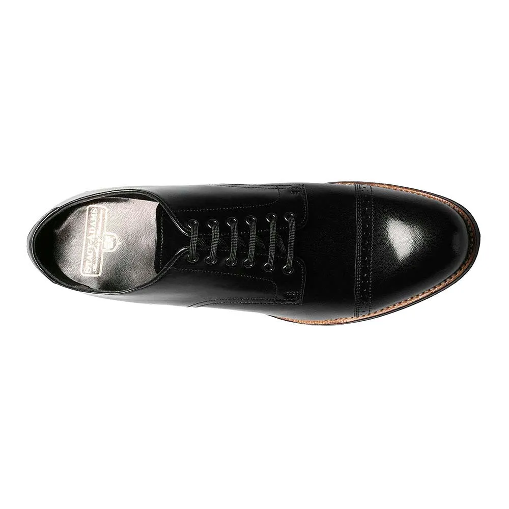 Stacy Adams Madison Black Cap Toe Oxfords