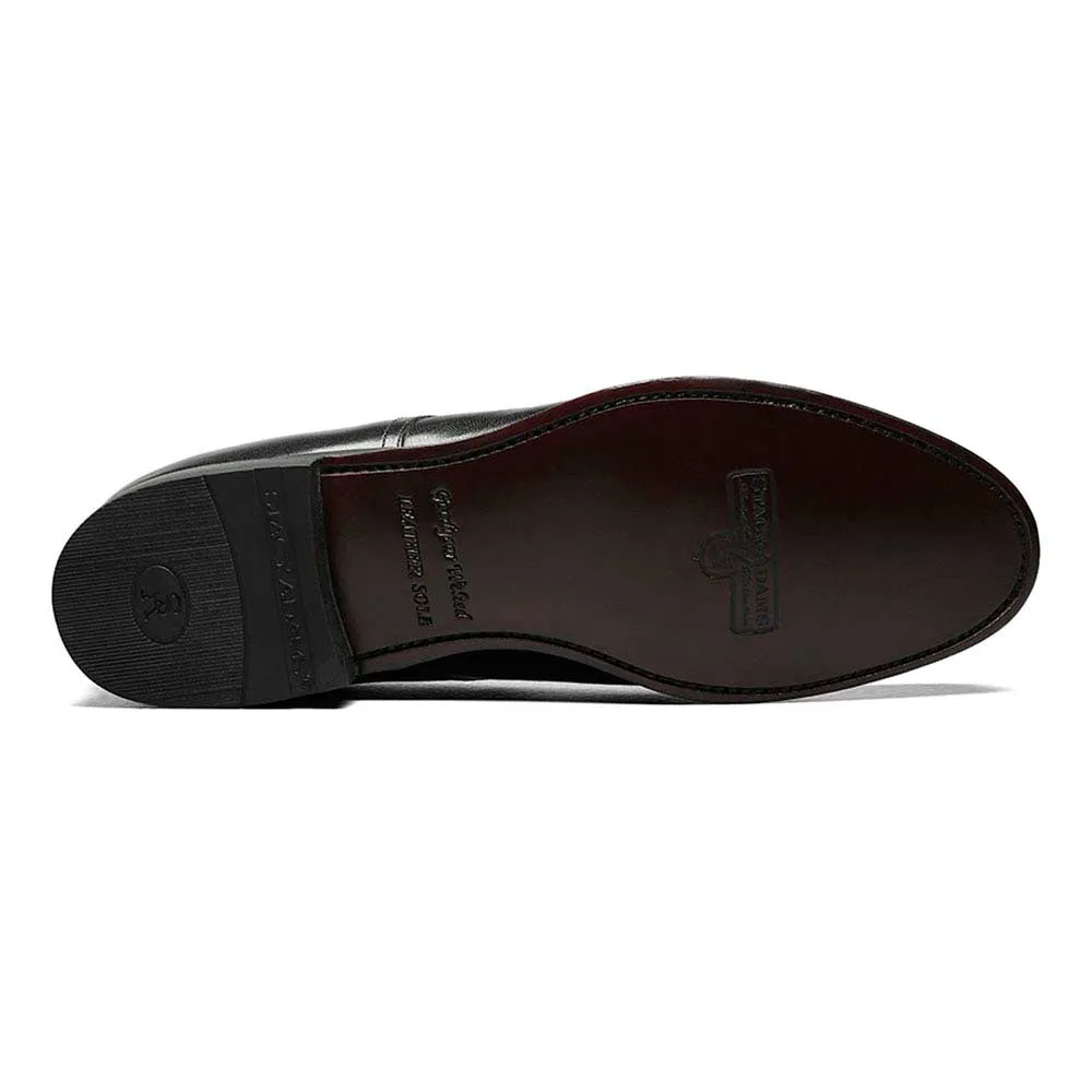 Stacy Adams Madison Black Cap Toe Oxfords