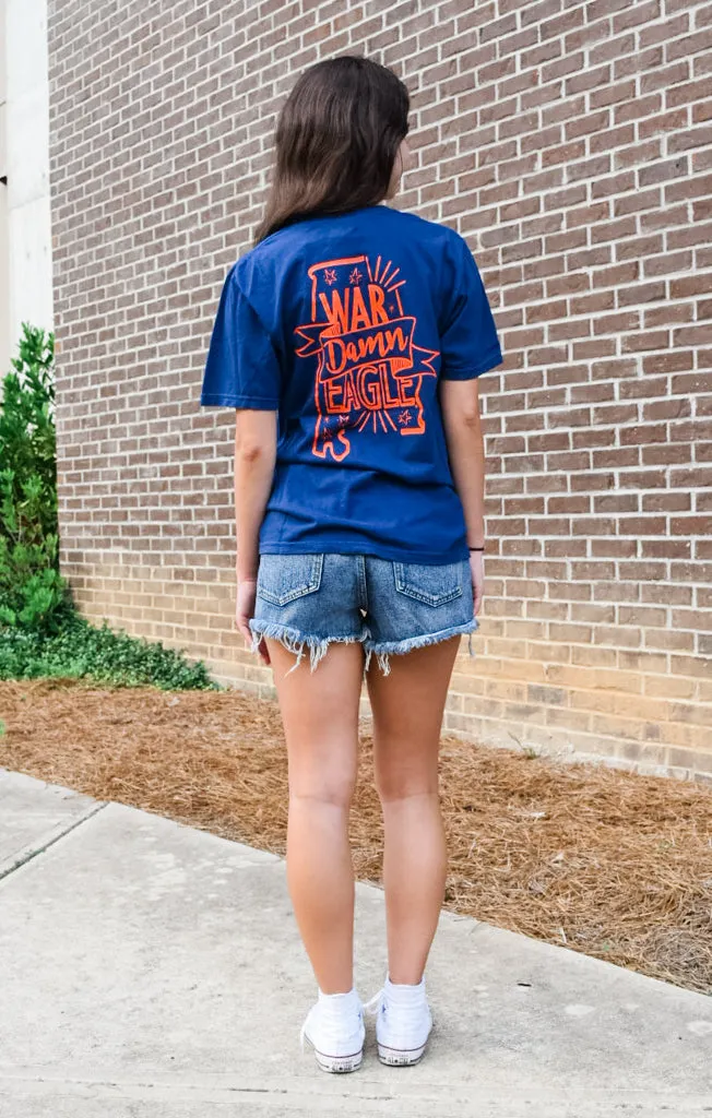 The Auburn Pep Squad Comfort Tee