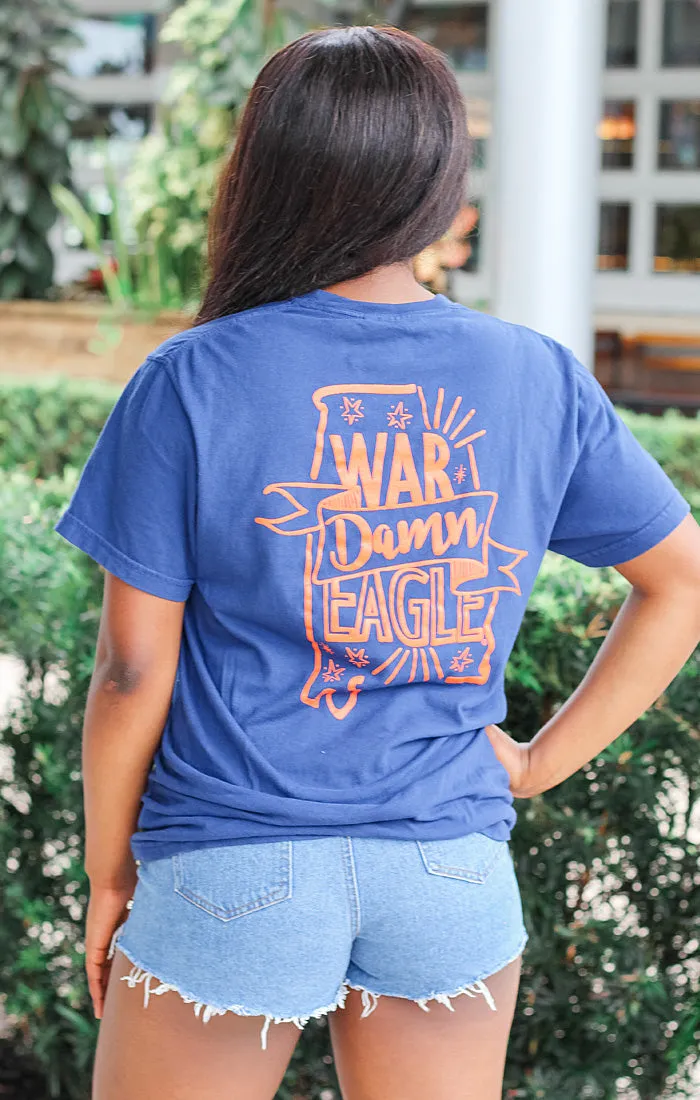 The Auburn Pep Squad Comfort Tee