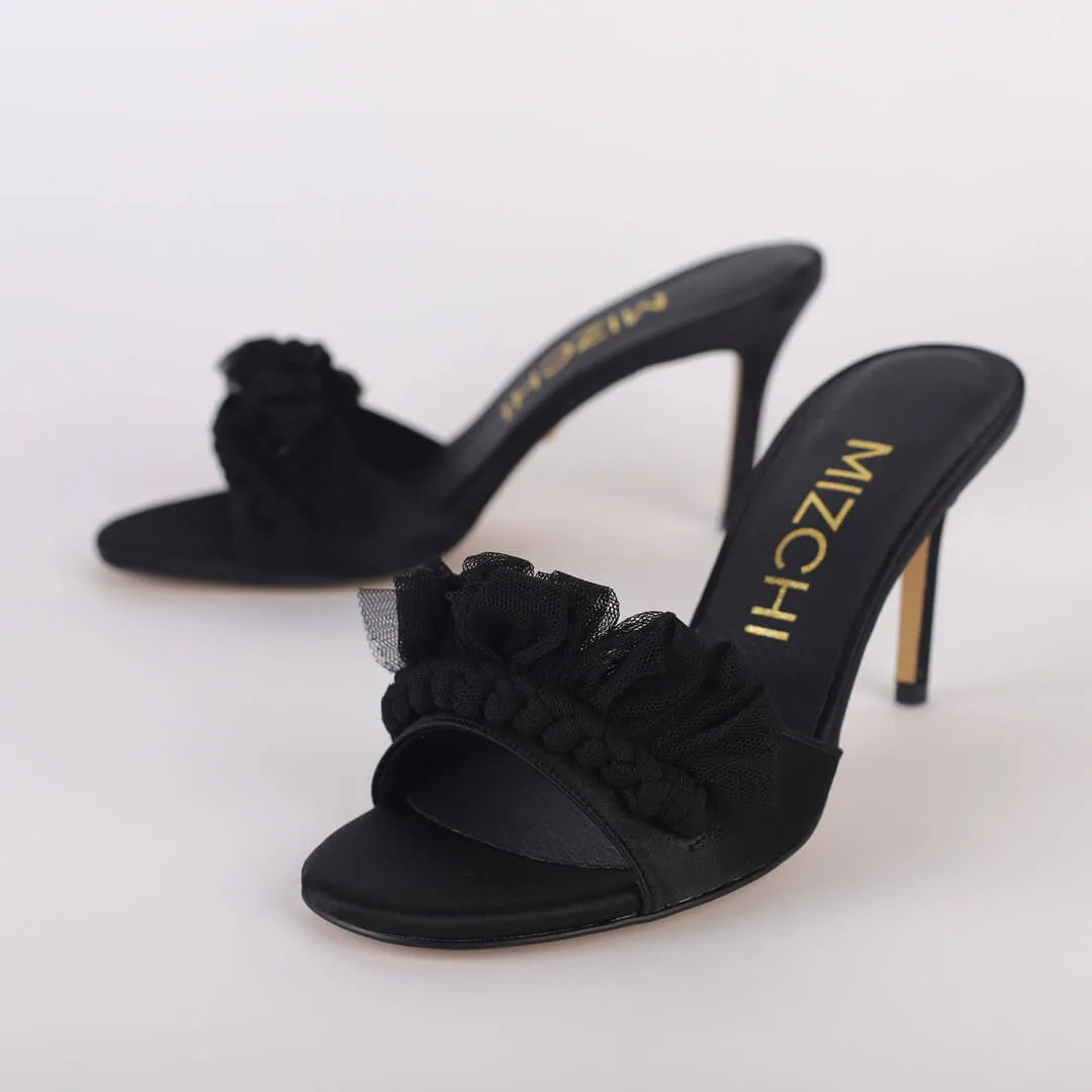 *UK size 2.5 - Mulher - black, 7cm heel