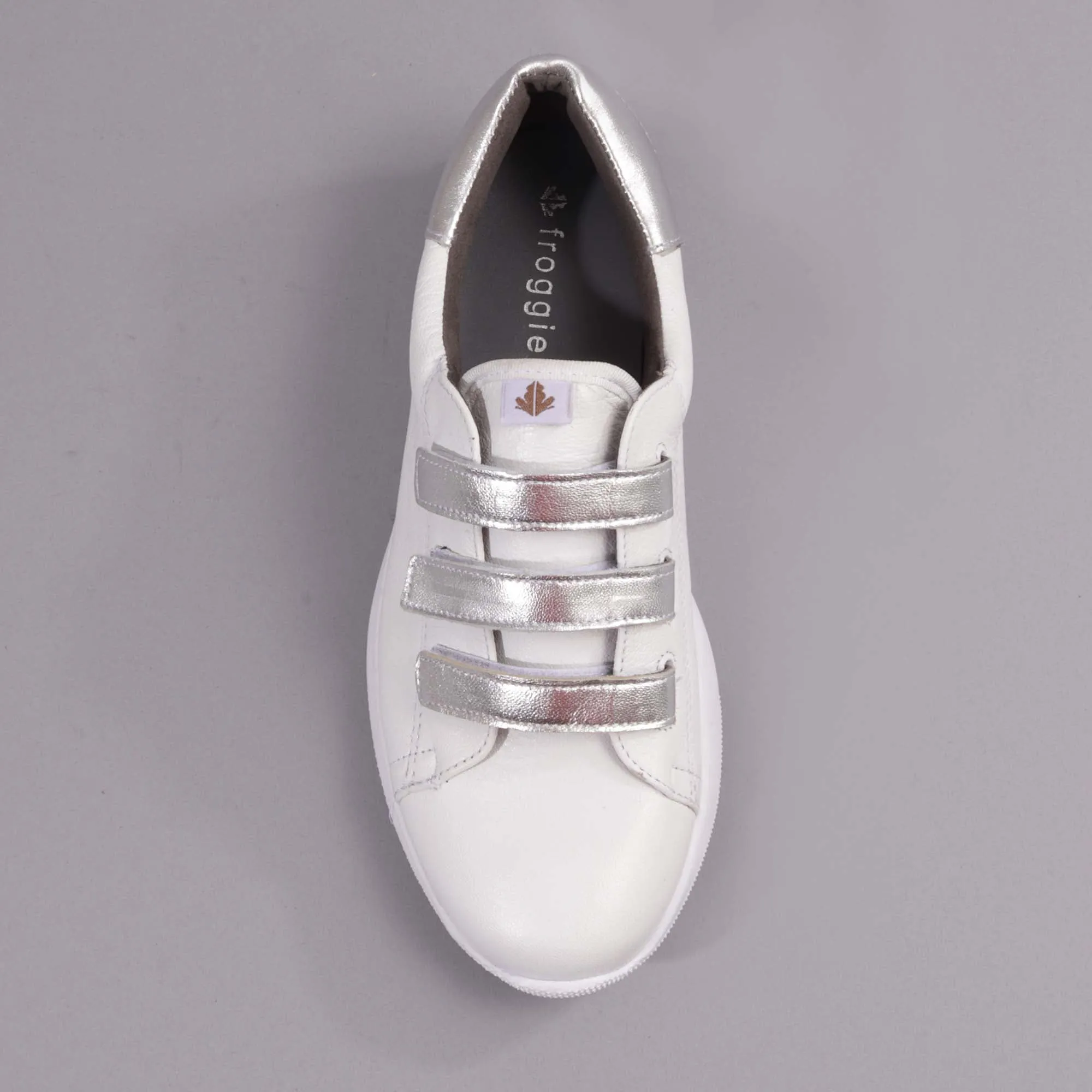 velcro straps sneakers in White - 12381