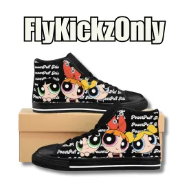 Vintage-Sealed "PowerPuff Girls" Apparel Sneakers Custom| Brand New Women's Fashion By FlyKickzOnly