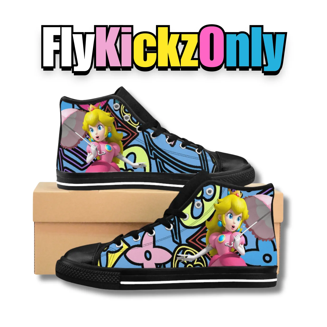 Vintage-Sealed "PRINCESS P" 3D LV's Apparel Sneakers Custom| Brand New Women's Fashion By FlyKickzOnly