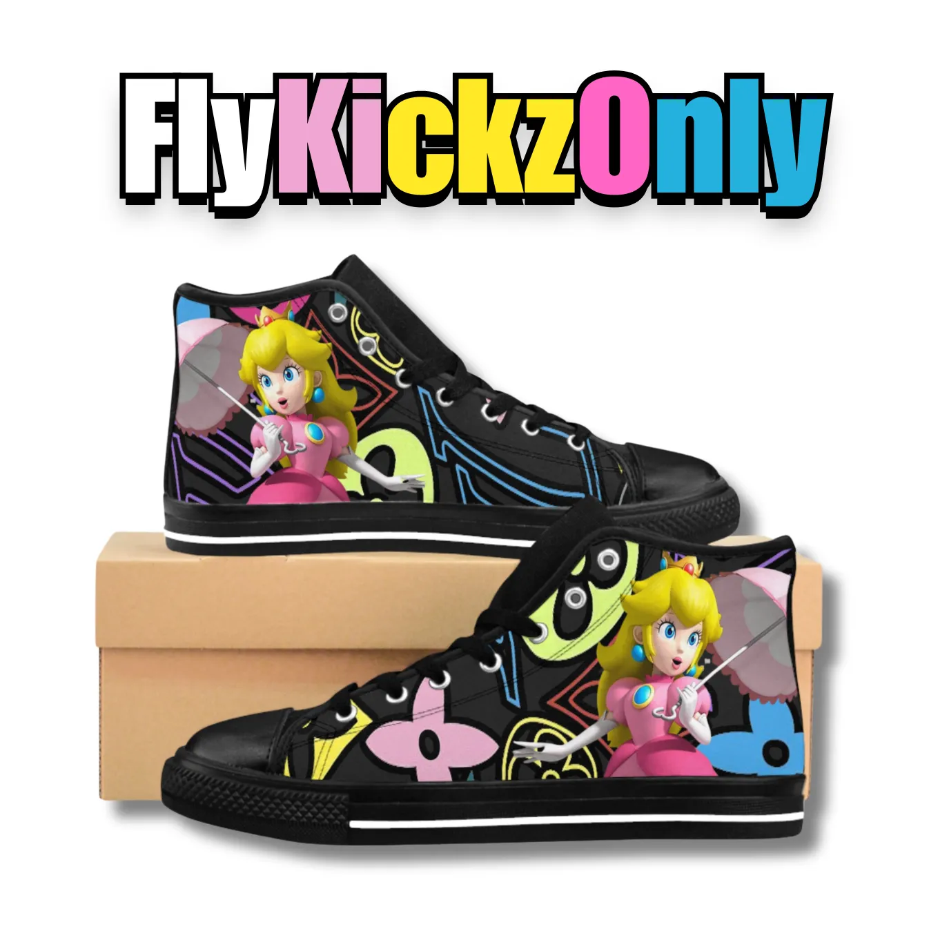 Vintage-Sealed "PRINCESS P" 3D LV's Apparel Sneakers Custom| Brand New Women's Fashion By FlyKickzOnly