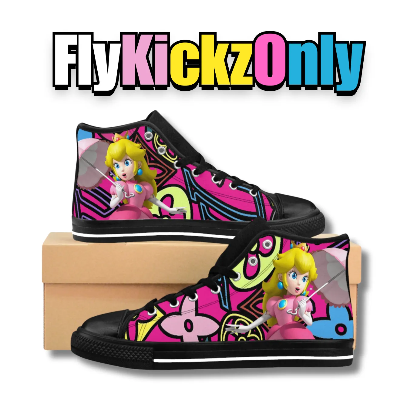 Vintage-Sealed "PRINCESS P" 3D LV's Apparel Sneakers Custom| Brand New Women's Fashion By FlyKickzOnly